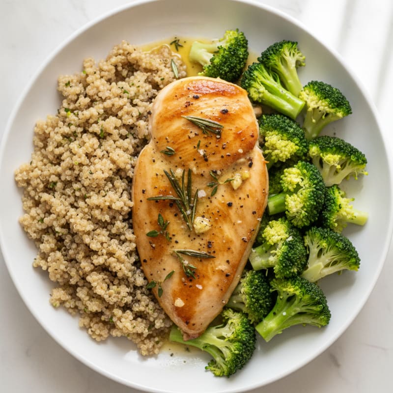 Pan-Seared Chicken with Herb Butter