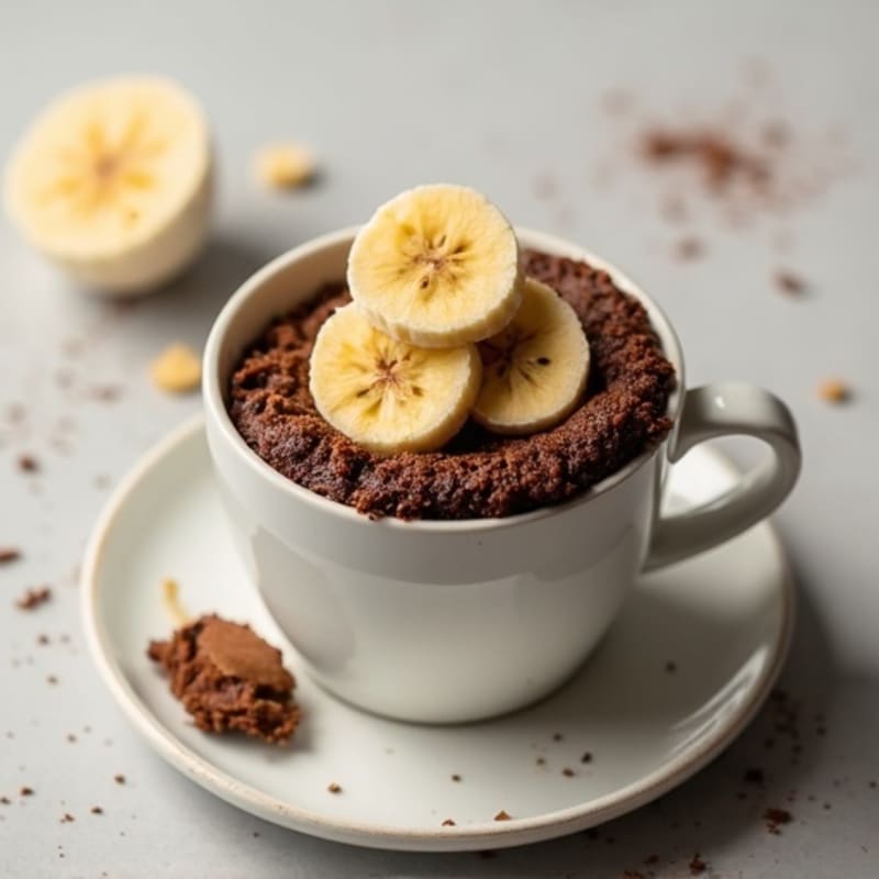 High-Protein Chocolate Fudge Mug Cake