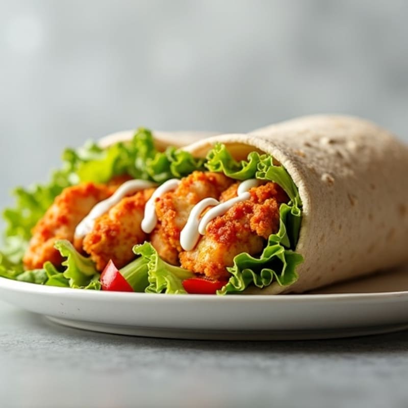 Crispy Buffalo Chicken Wrap