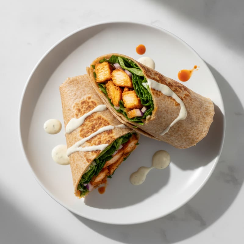 Buffalo Ranch Chicken Wrap