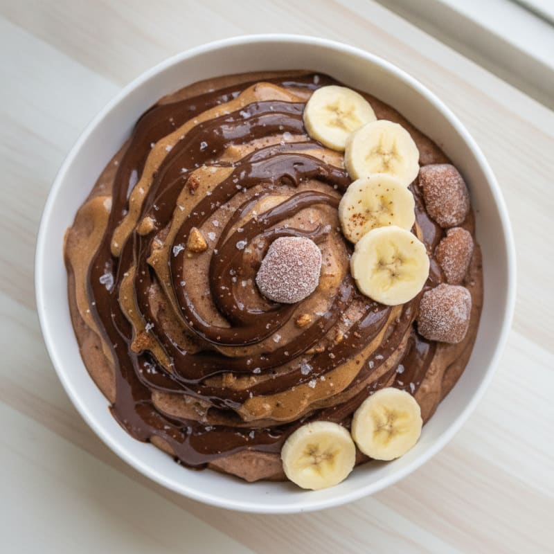 Rich Chocolate Banana Protein Shake