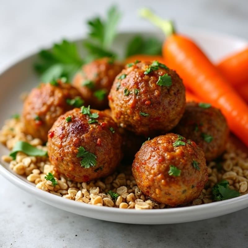 Hearty Baked Lentil Meatballs