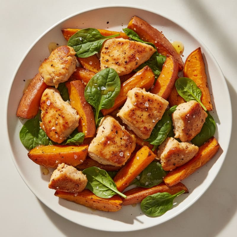 Roasted Sweet Potato with Honey-Lime Glaze