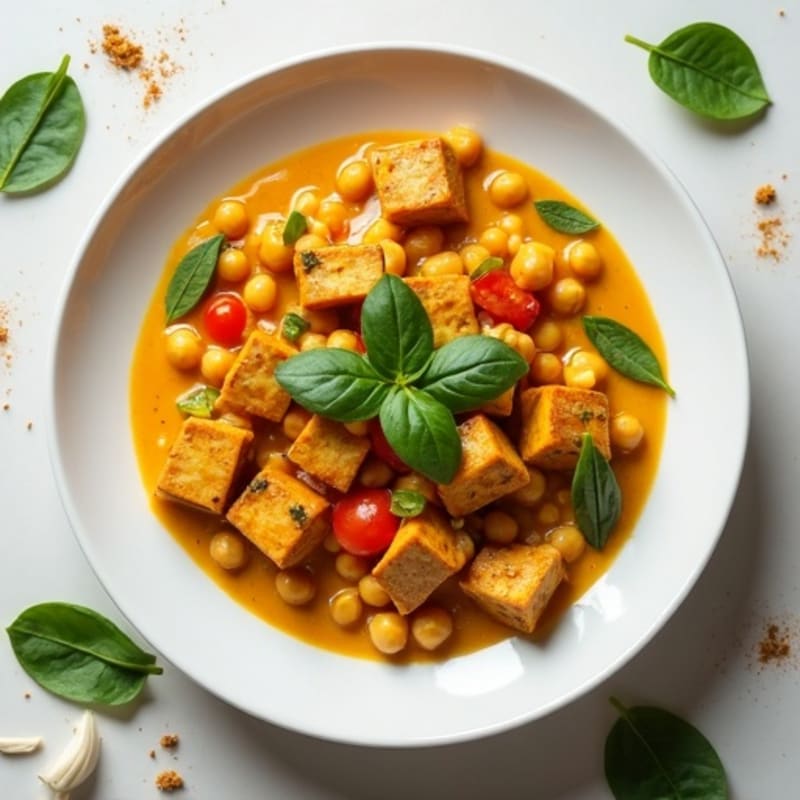 Creamy Chickpea Coconut Curry
