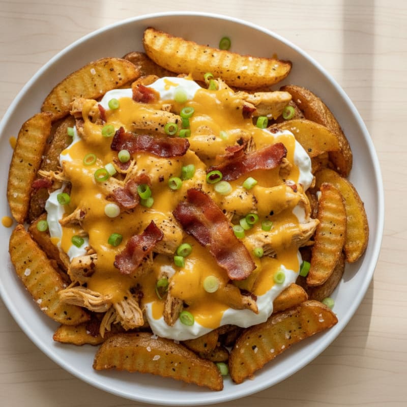 Loaded Bacon Cheese Fries