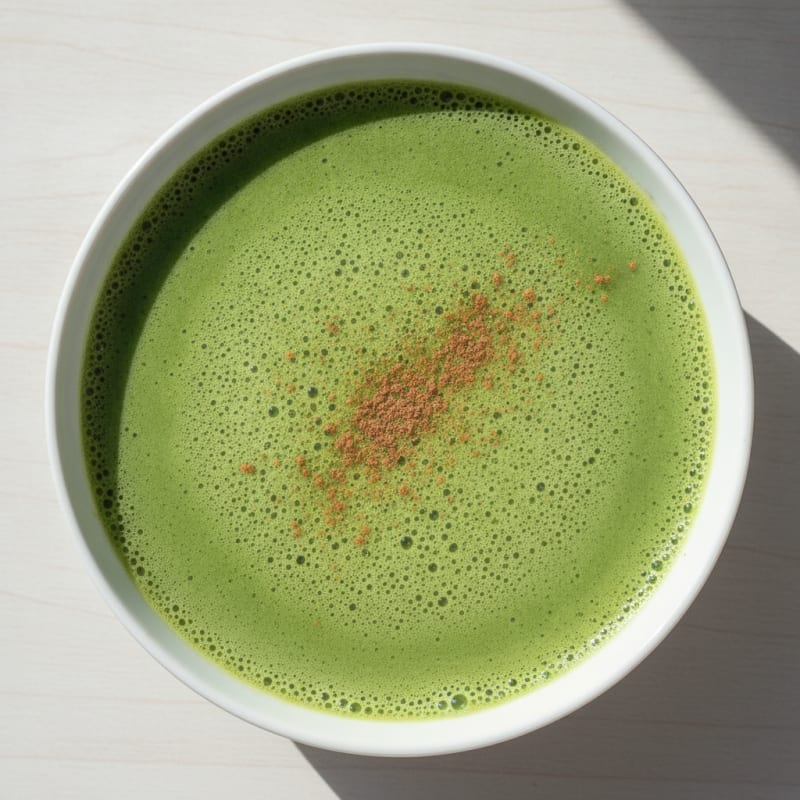 Creamy High-Protein Matcha Latte