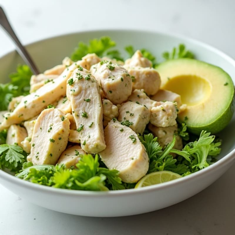 Creamy Lemon Herb Chicken Salad