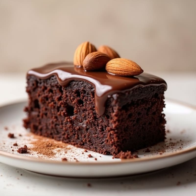 Flourless Dark Chocolate Almond Cake