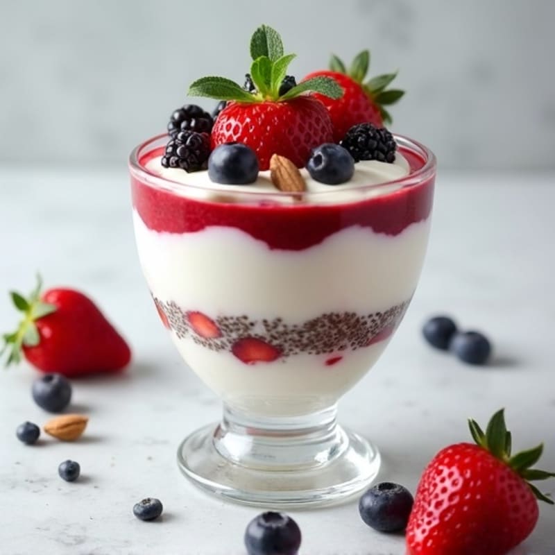Creamy Greek Yogurt Protein Parfait