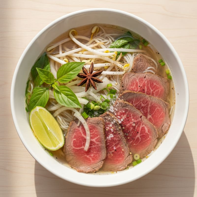 Clean Vietnamese Beef Pho
