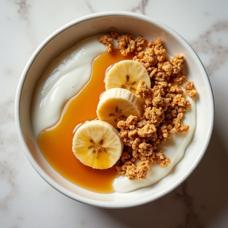 Sweet Caramelized Banana Breakfast Bowl