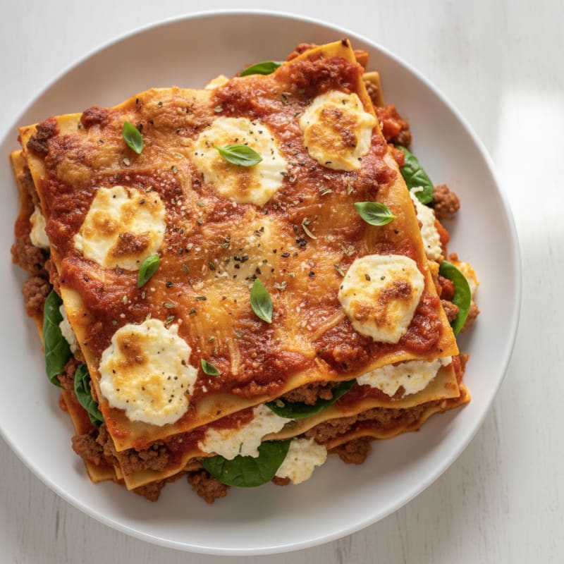 Classic Beef and Ricotta Lasagna