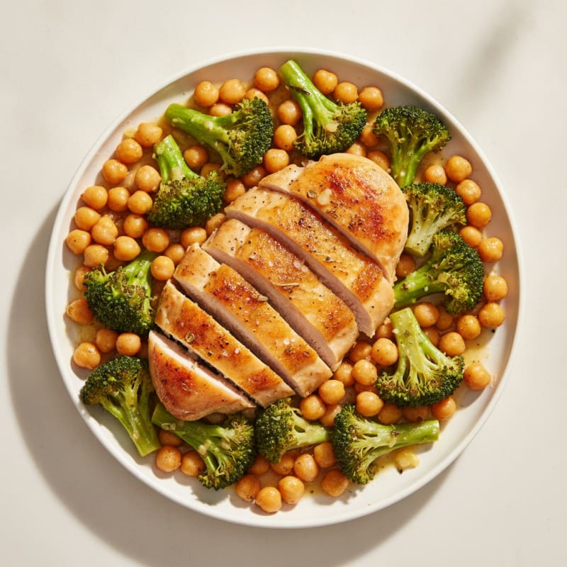 Lemon-Herb Chicken with Roasted Vegetables