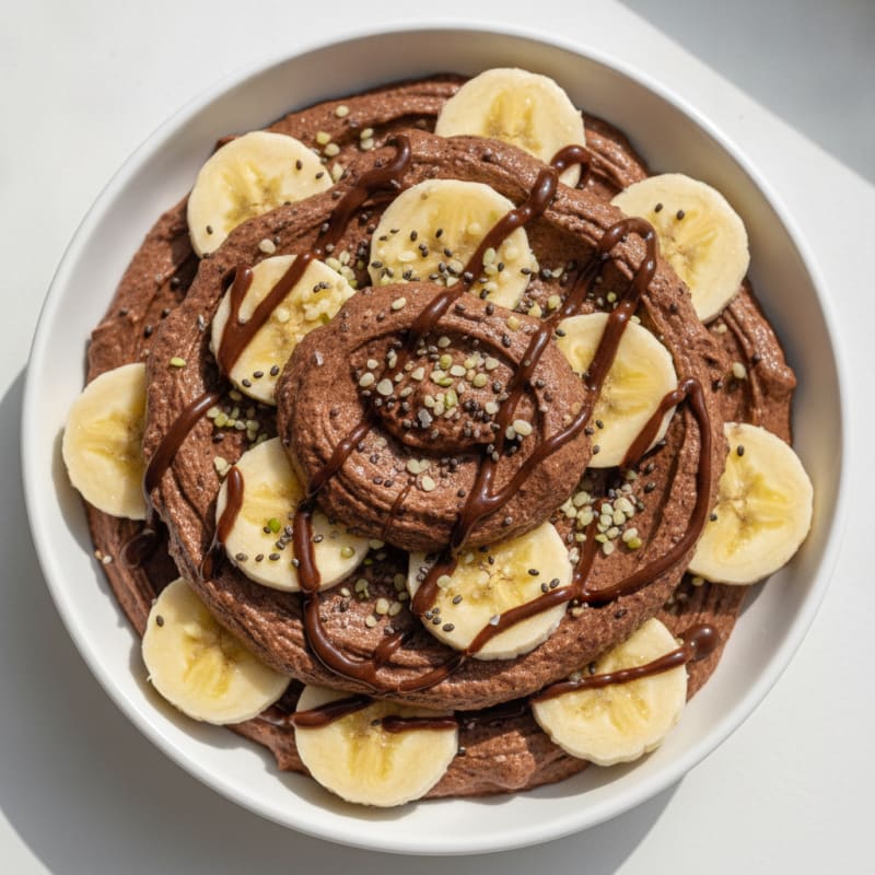 Banana Chocolate Mousse Parfait