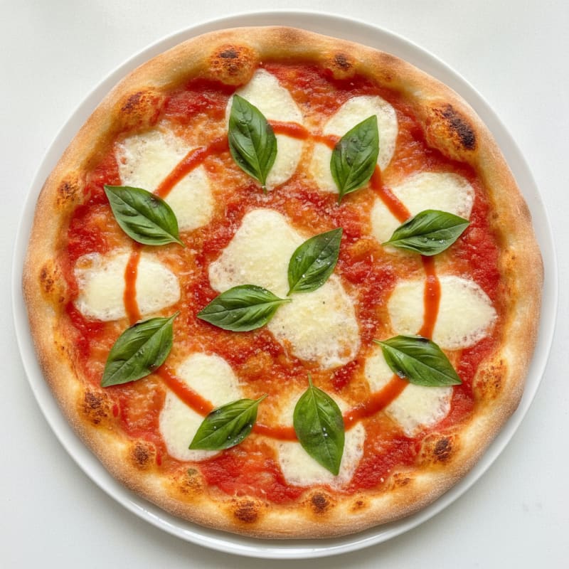 Classic Margherita Pizza with Fresh Basil