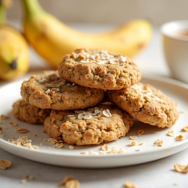 Naturally-Sweetened Coconut Oatmeal Breakfast Cookies