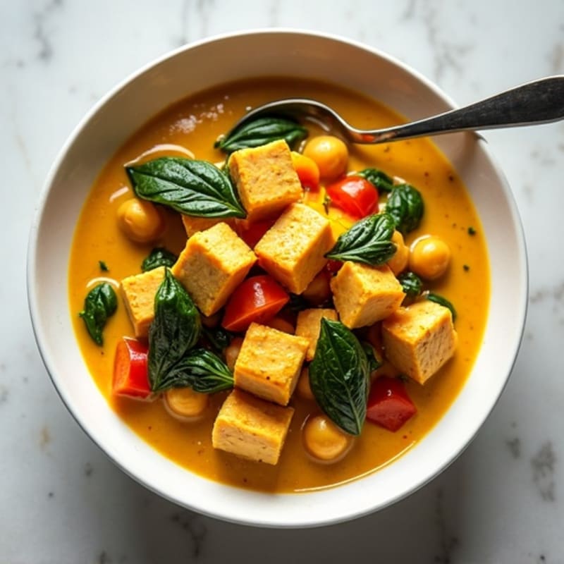 Creamy Coconut Curry Chickpea Stew