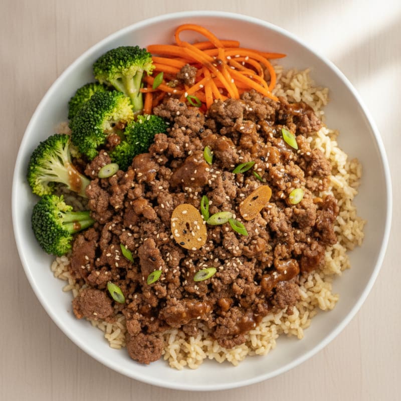Korean Beef Bulgogi Bowl