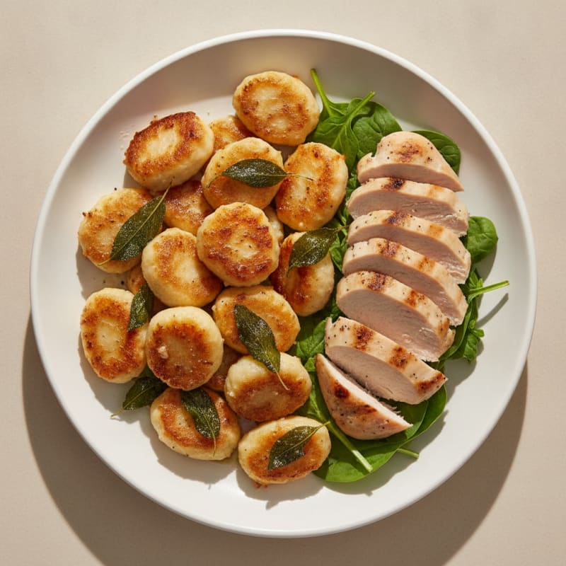 Ricotta Gnocchi with Sage Butter Sauce
