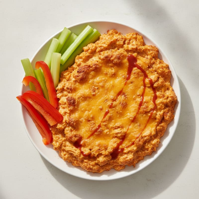 High-Protein Buffalo Chicken Dip