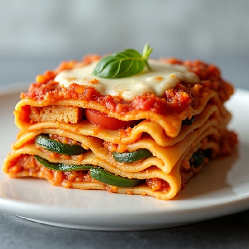 Hearty Layered Veggie Lasagna