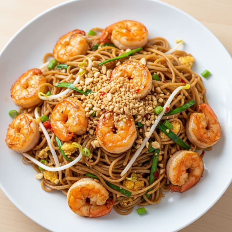 Shrimp Pad Thai Noodles