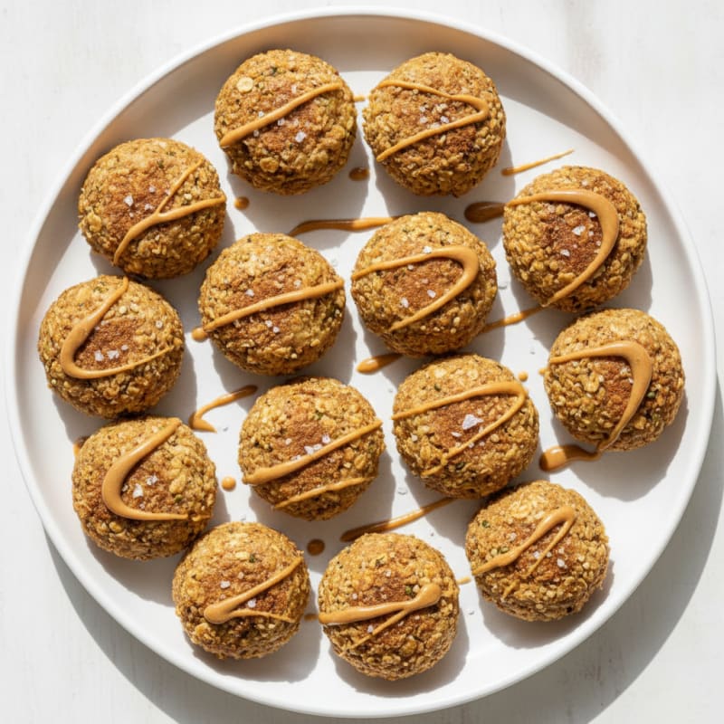 Banana Almond Butter Energy Bites
