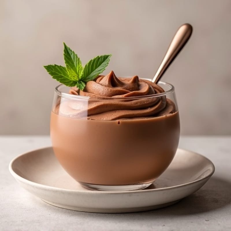 Silky Cottage Cheese Chocolate Protein Pudding