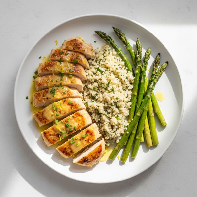 Zesty Lemon Herb Chicken Cutlets