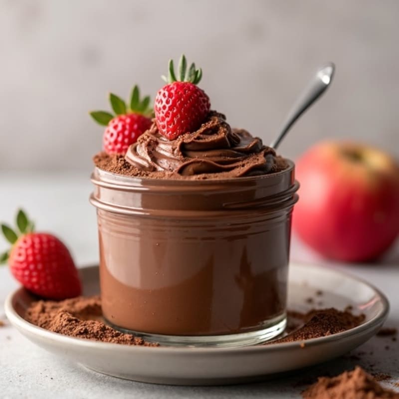 Silky Chocolate Protein Pudding
