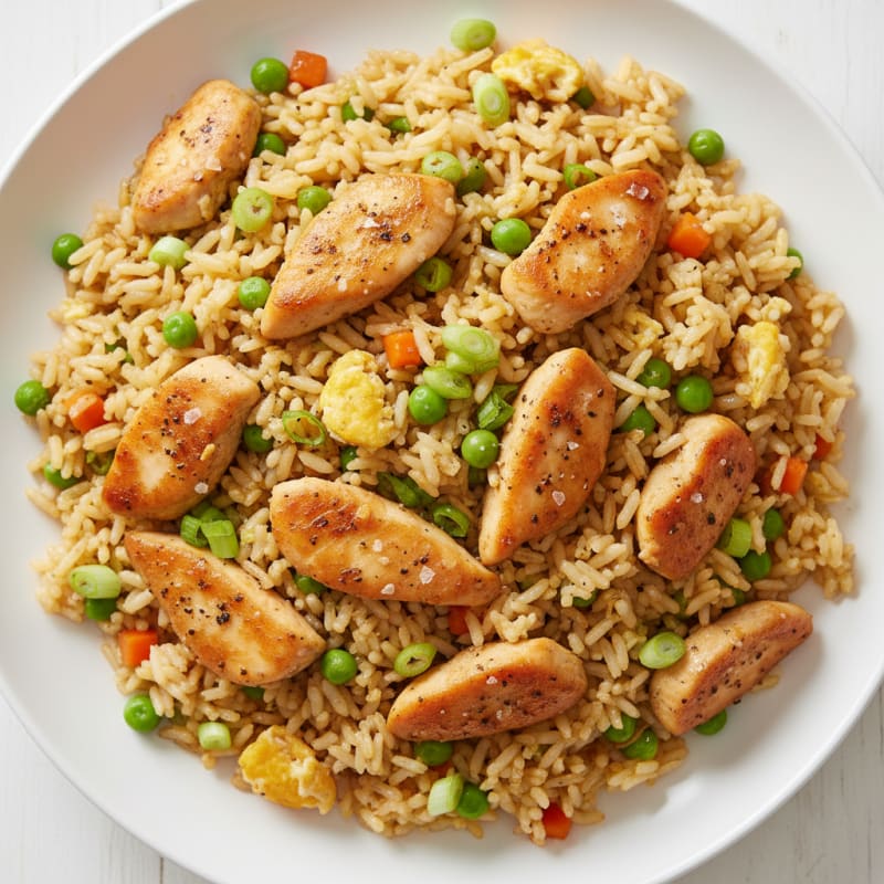 Clean Chicken and Egg Fried Rice