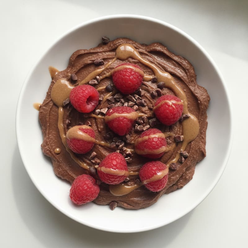 Creamy Cottage Cheese Chocolate Protein Pudding