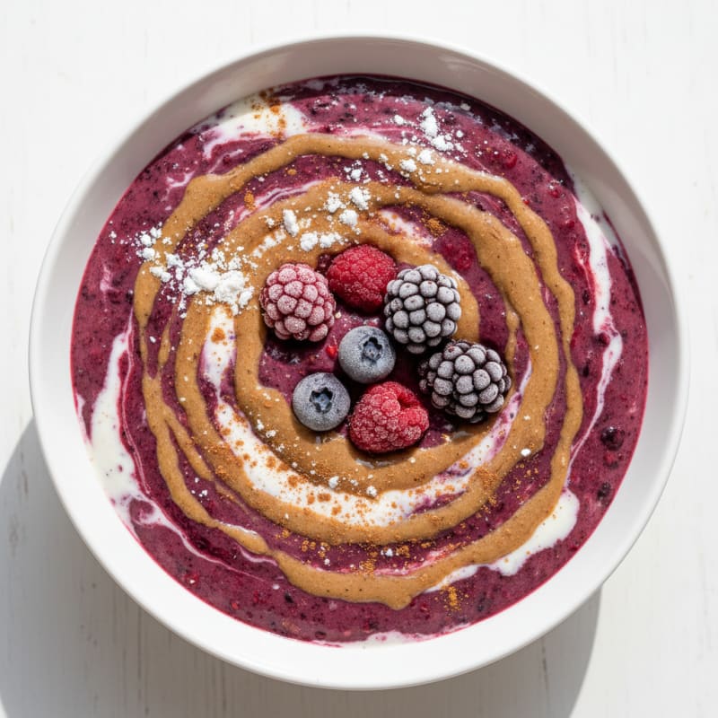 Creamy Berry Protein Smoothie