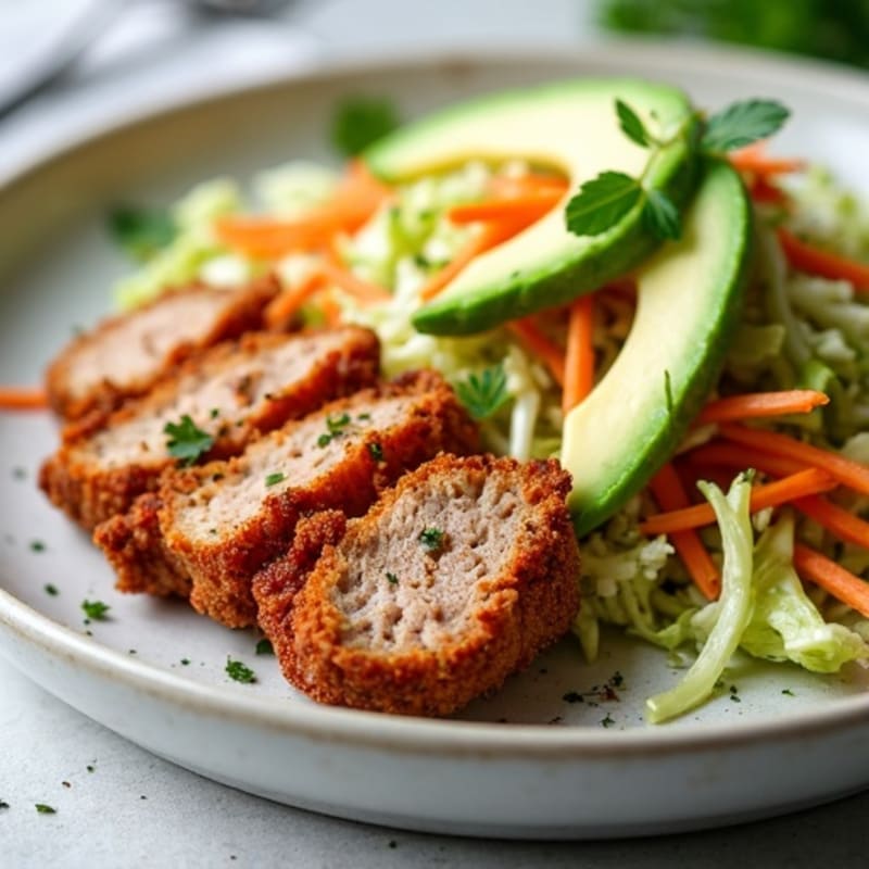 Crispy Pork Carnitas with Zesty Slaw