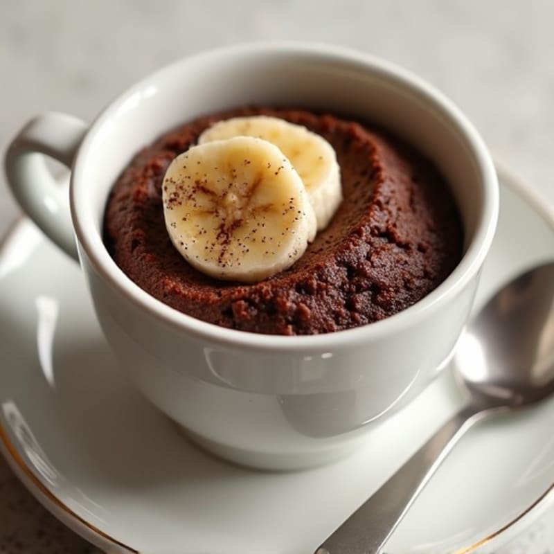 High-Protein Chocolate Fudge Mug Cake
