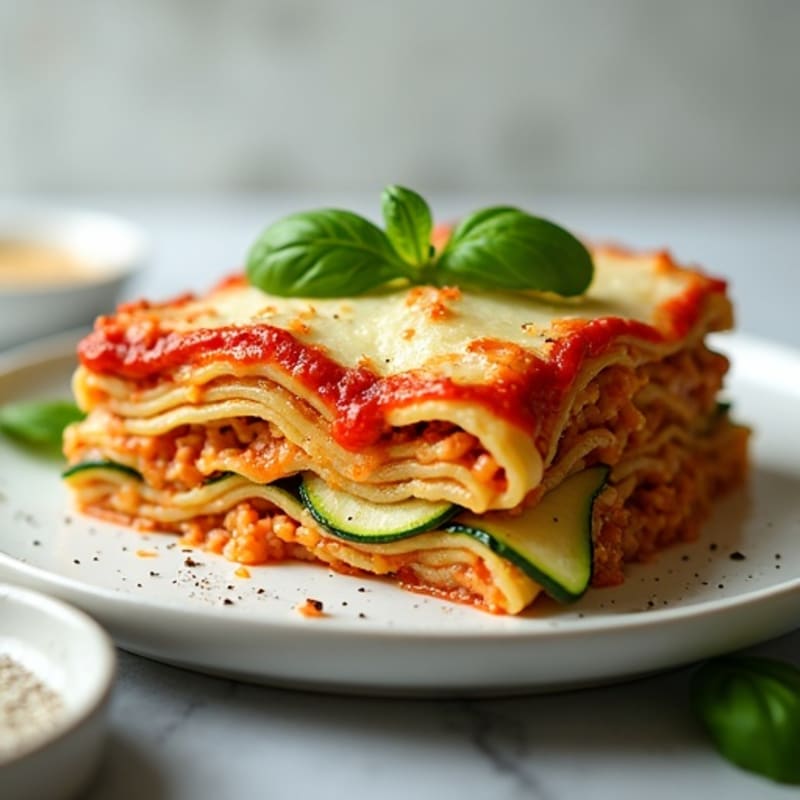 Protein-Packed Turkey Zucchini Lasagna
