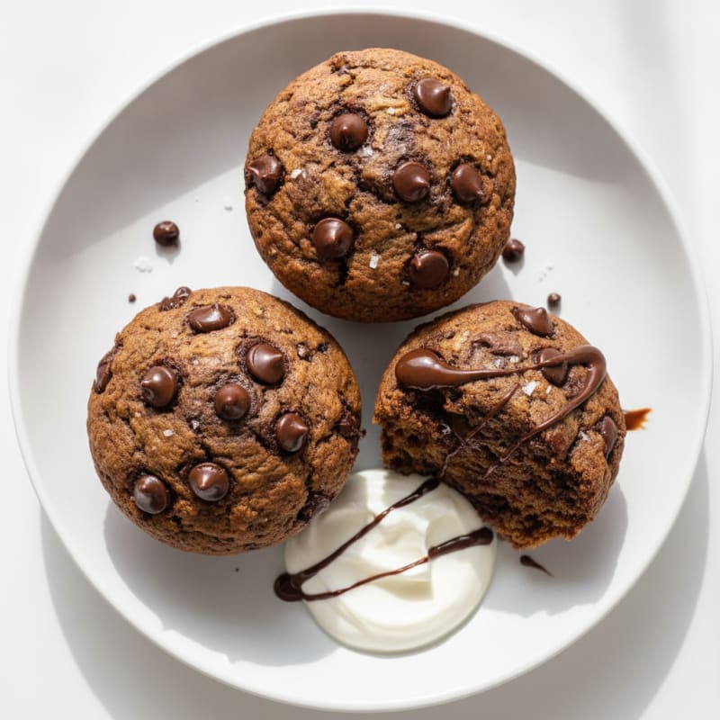 Decadent Chocolate Chip Muffins