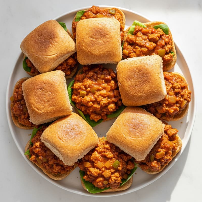 Sweet and Tangy Sloppy Joe Sliders
