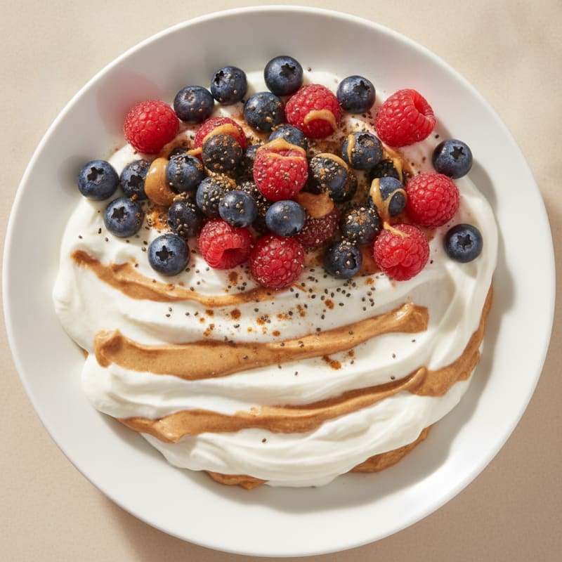 Berry-Almond Yogurt Parfait