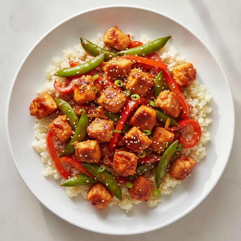 Spicy Gochujang Chicken Stir-Fry