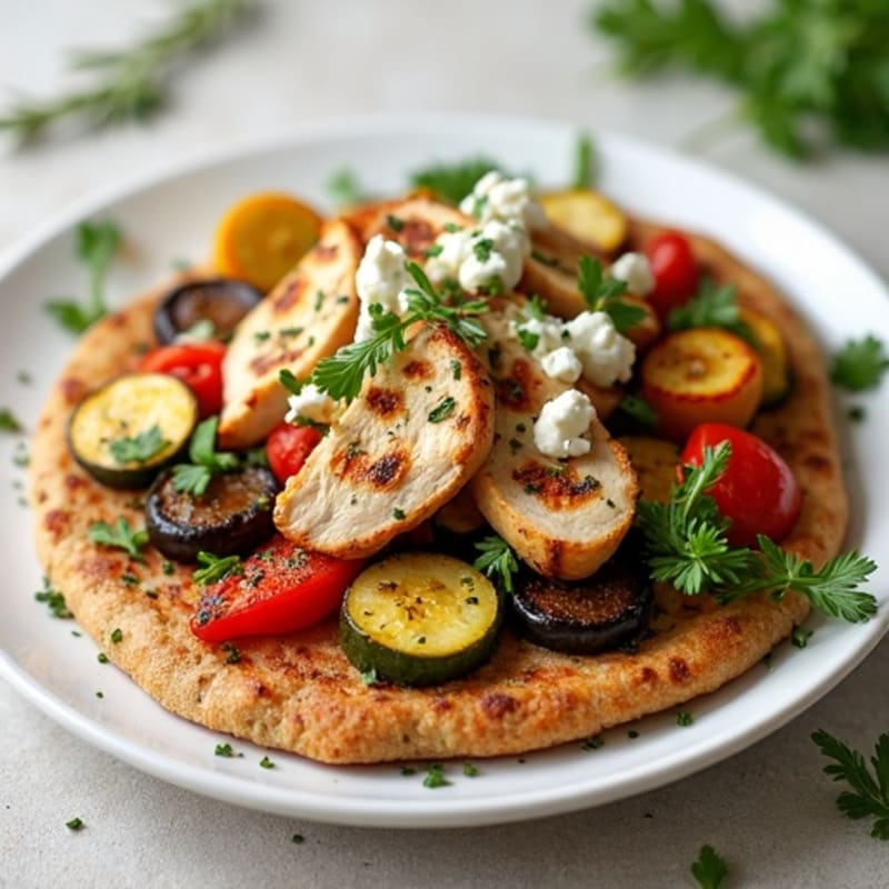 Herb-Roasted Vegetable Flatbread
