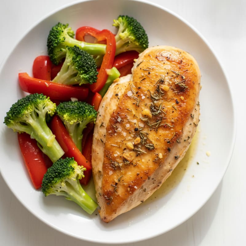 Garlic Herb Roasted Chicken