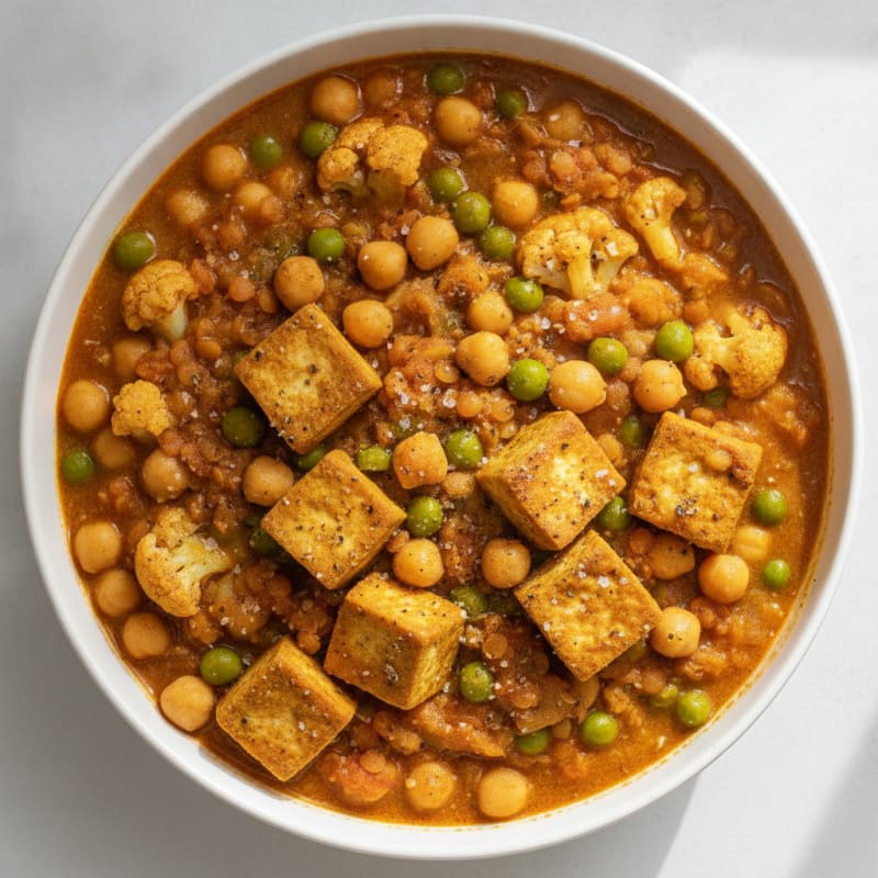 Hearty Chickpea and Vegetable Curry