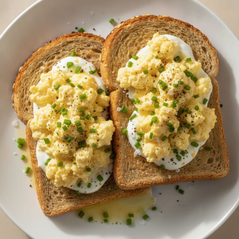 Loaded Savory Breakfast Toast