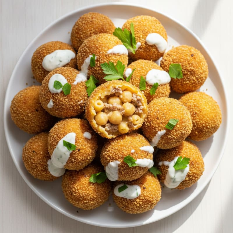Deep-Fried Mac & Cheese Balls