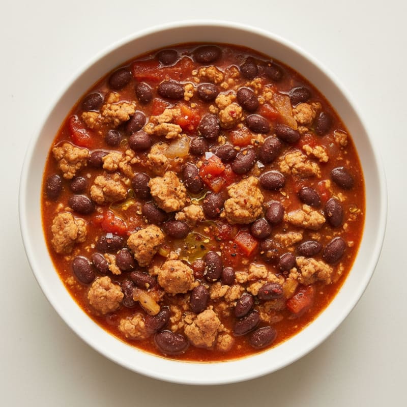 Smoky Turkey and Bean Chili