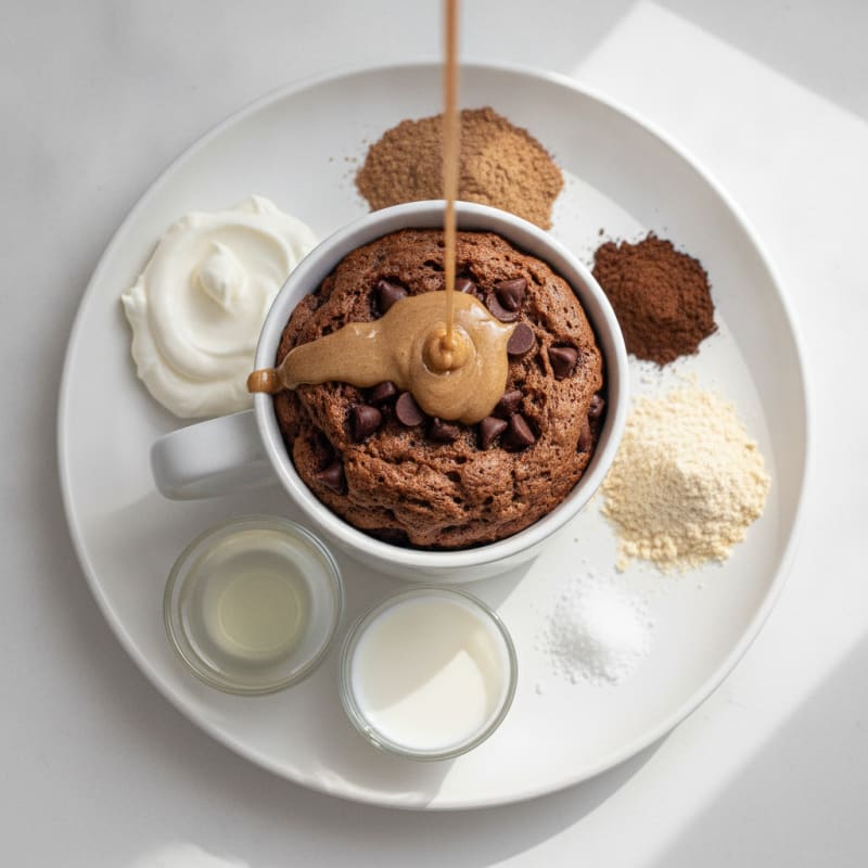 Chocolate Protein Mug Cake