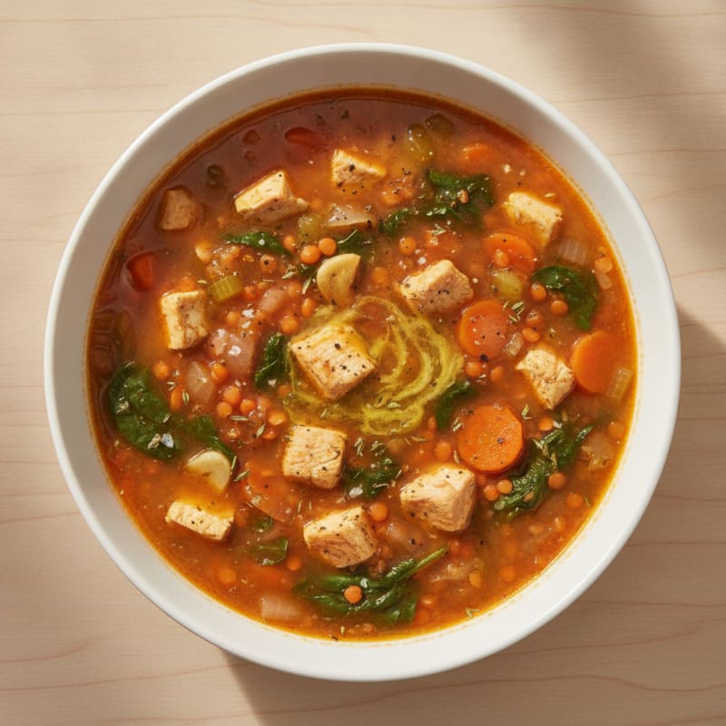 Hearty Vegetable and Lentil Soup