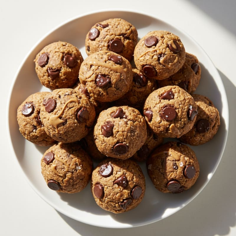 Chewy Chocolate Chip Cookie Dough Bites