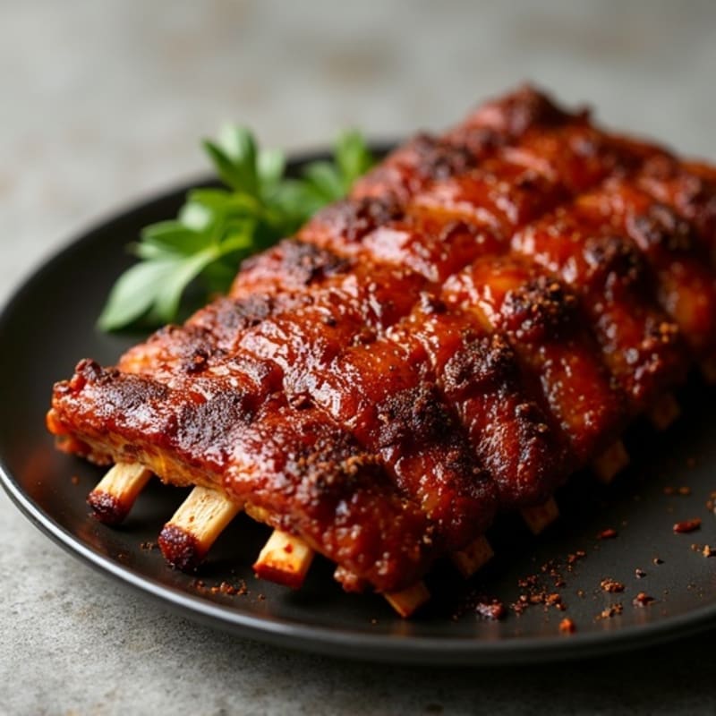 Sweet and Smoky Dry-Rubbed Baby Back Ribs